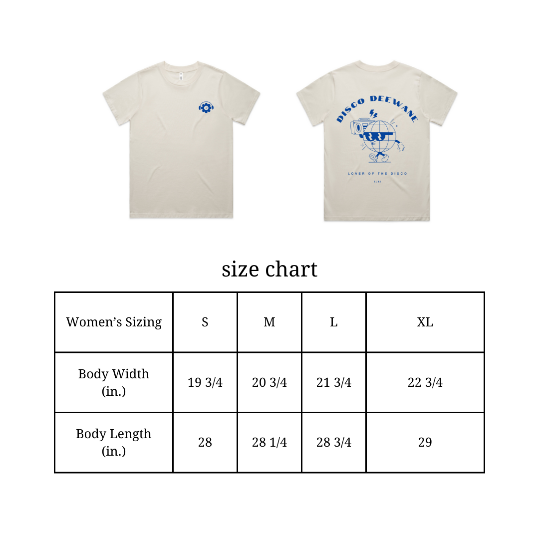 women's disco deewane tee