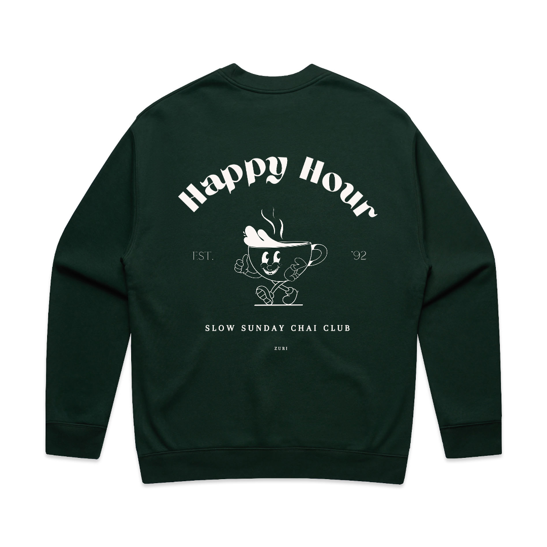 happy hour sweatshirt