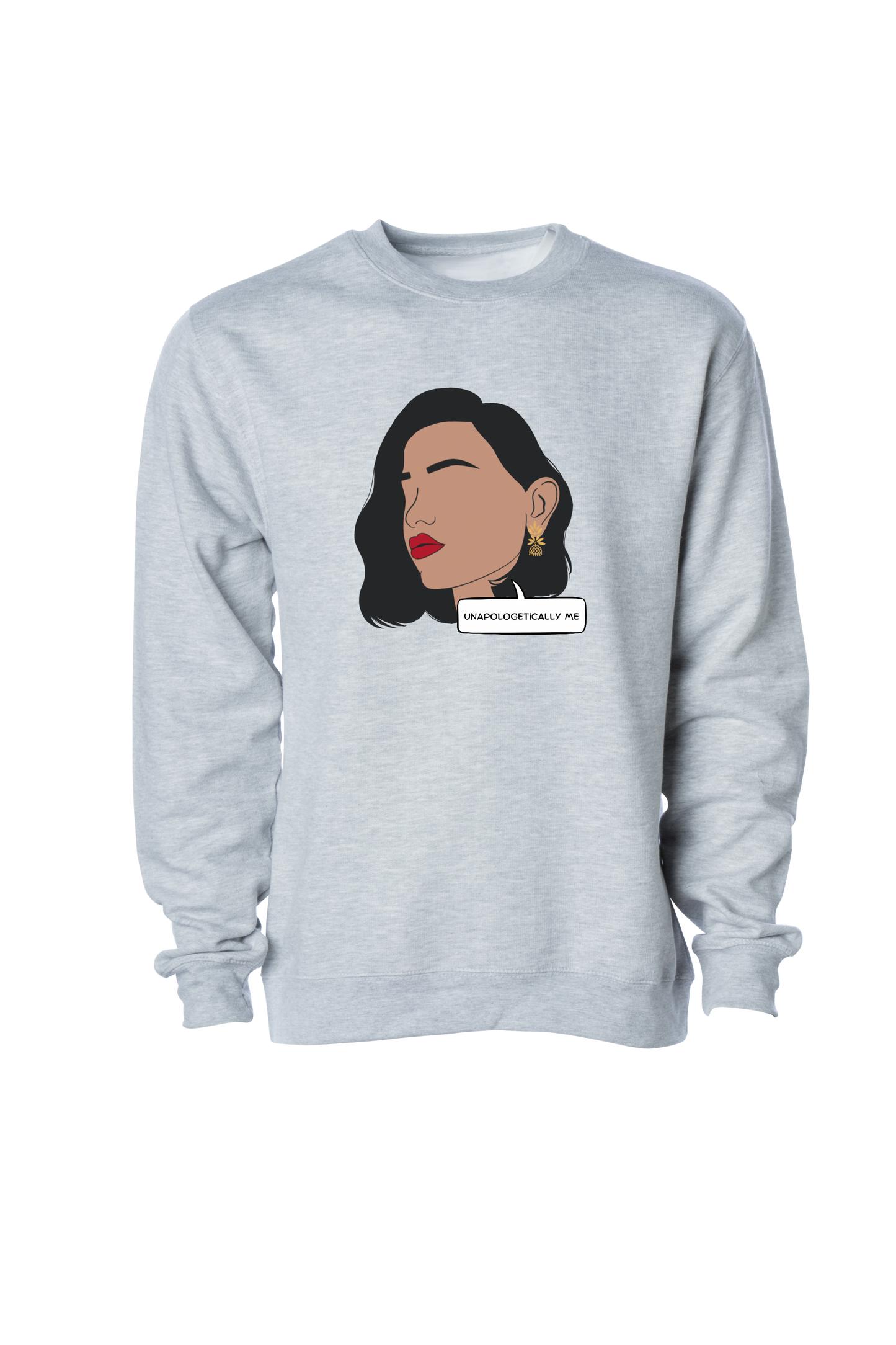 the "unapologetically me" sweatshirt